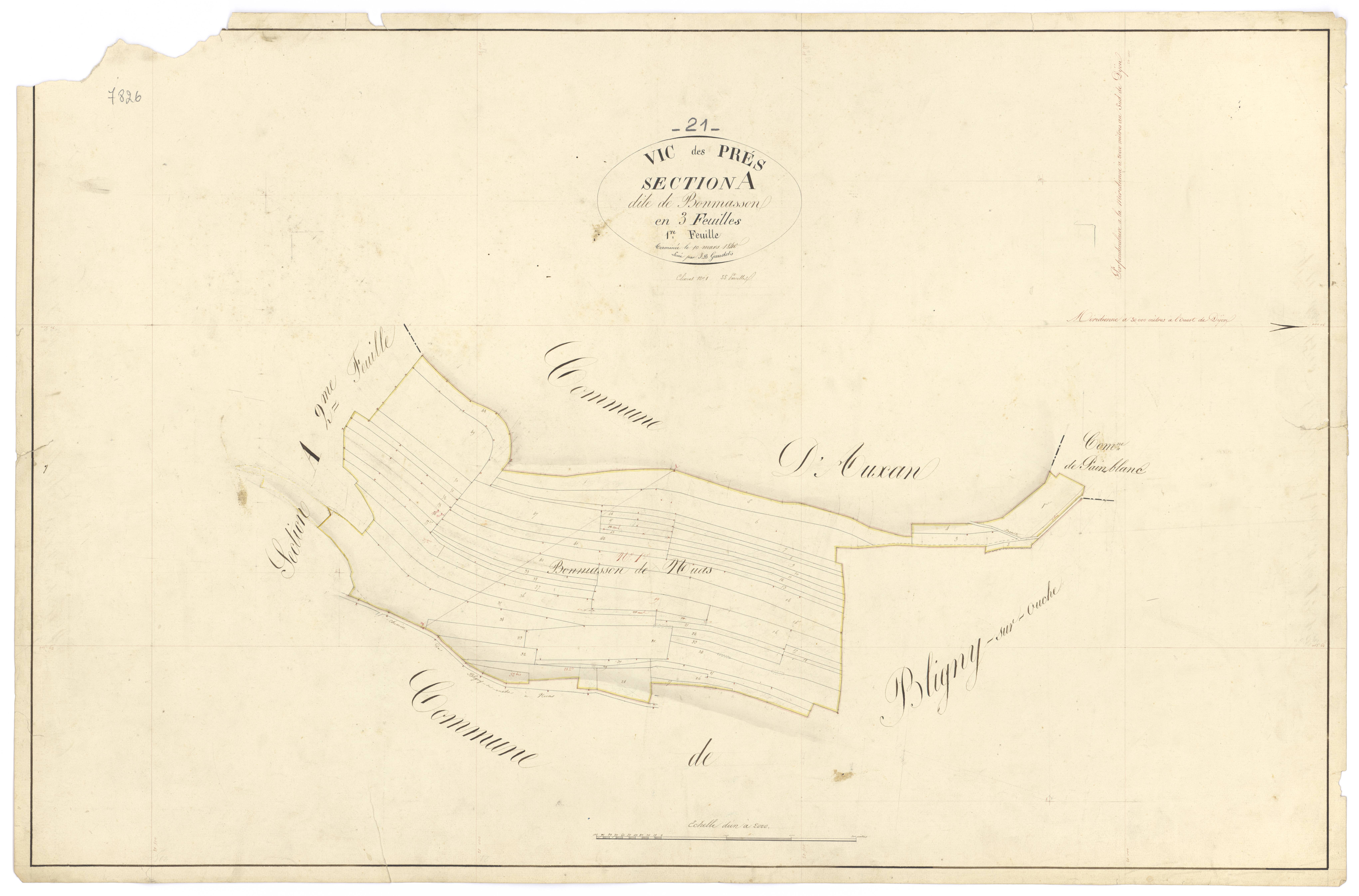 Vic-des-Prés - Section A1 - 3 P PLAN 678/3