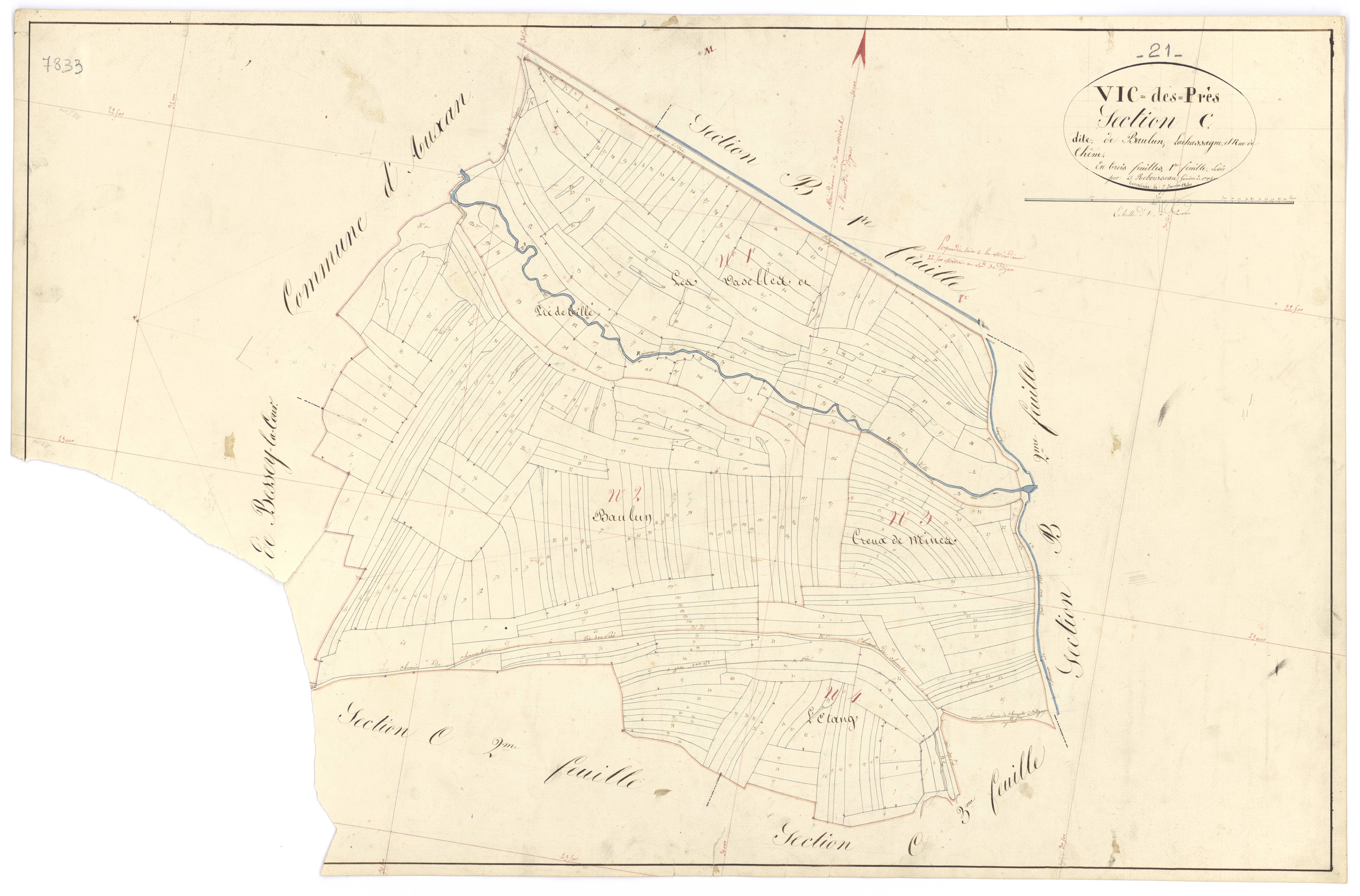 Vic-des-Prés - Section C1 - 3 P PLAN 678/10
