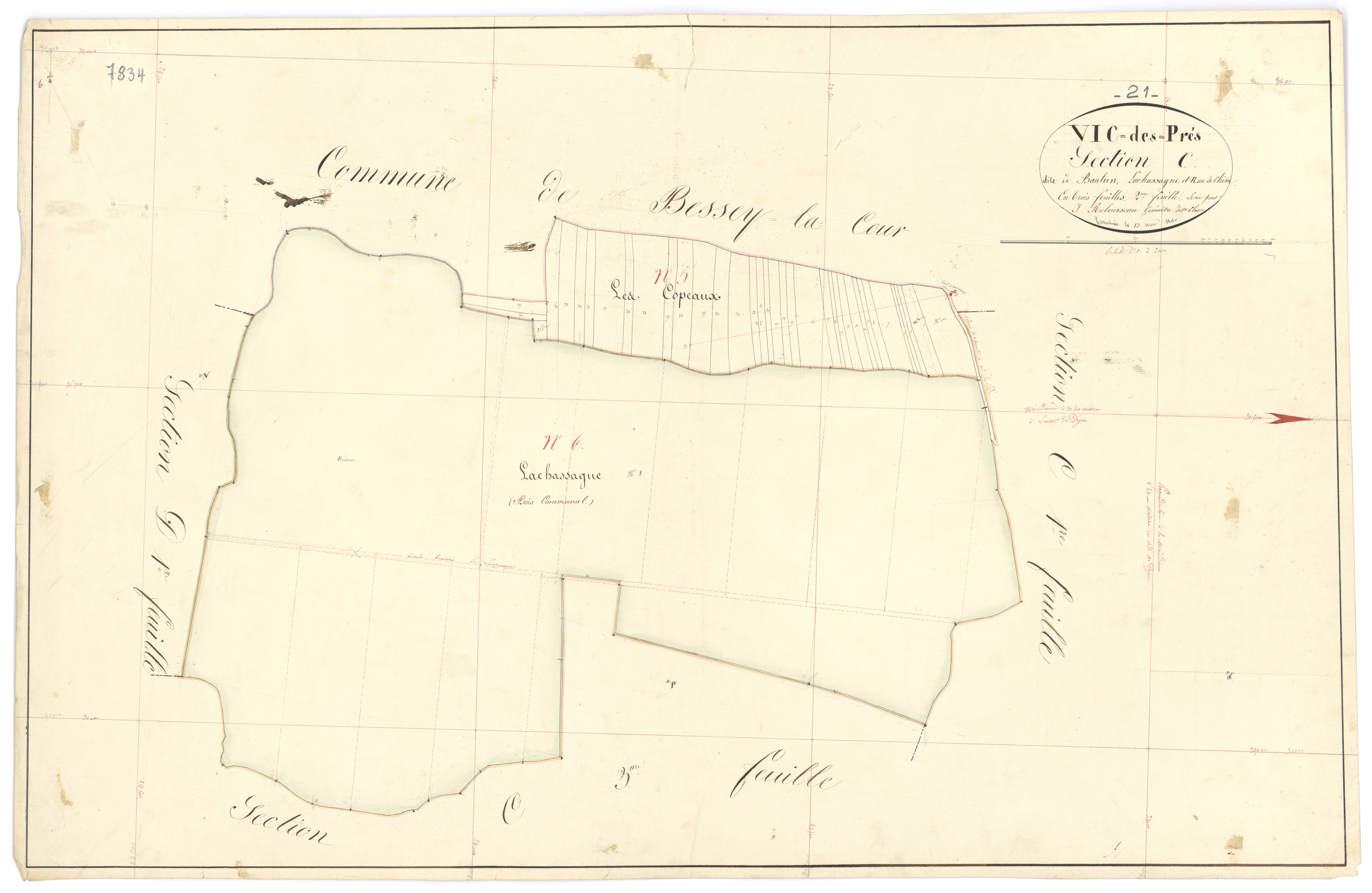 Vic-des-Prés - Section C2 - 3 P PLAN 678/11