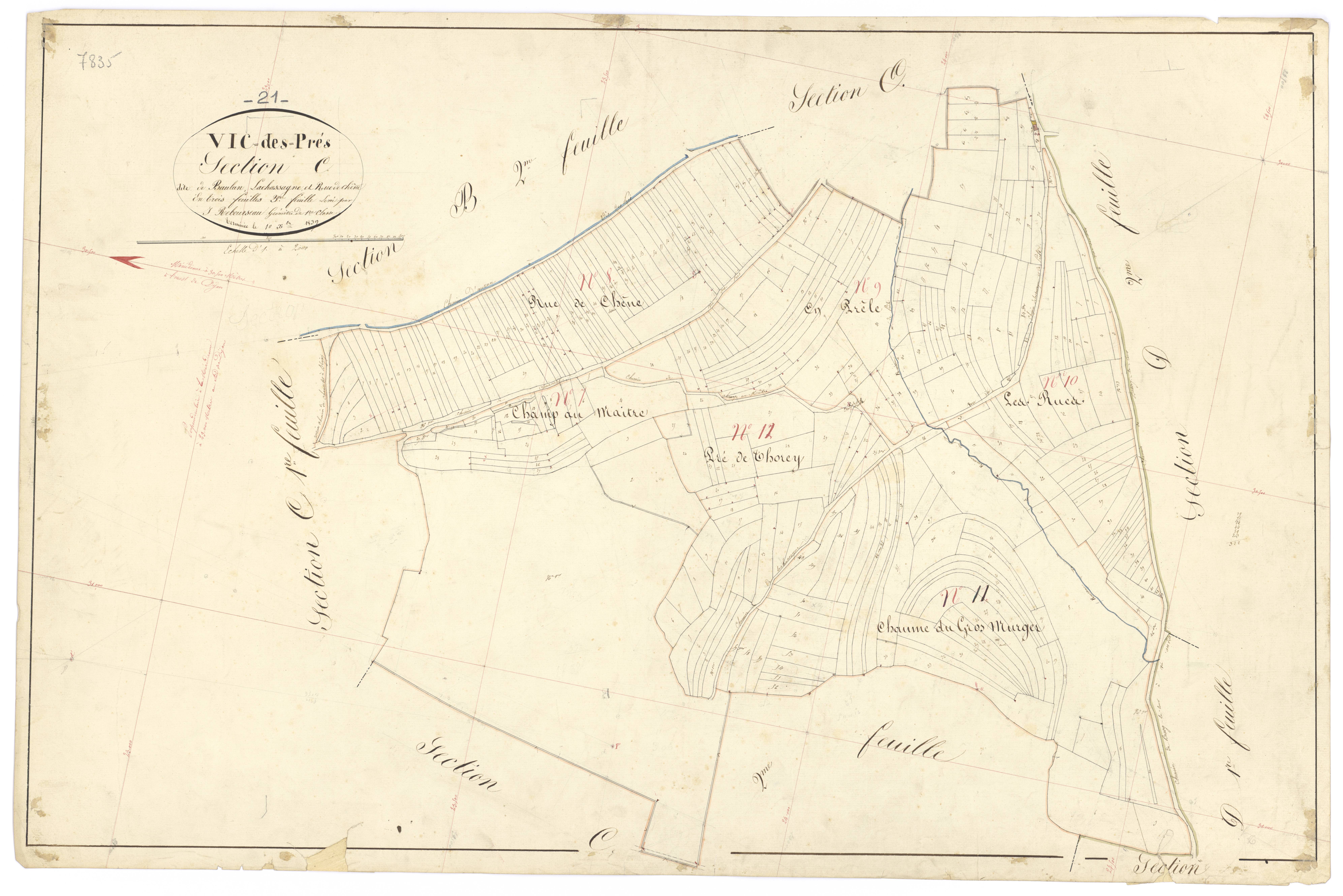 Vic-des-Prés - Section C3 - 3 P PLAN 678/12