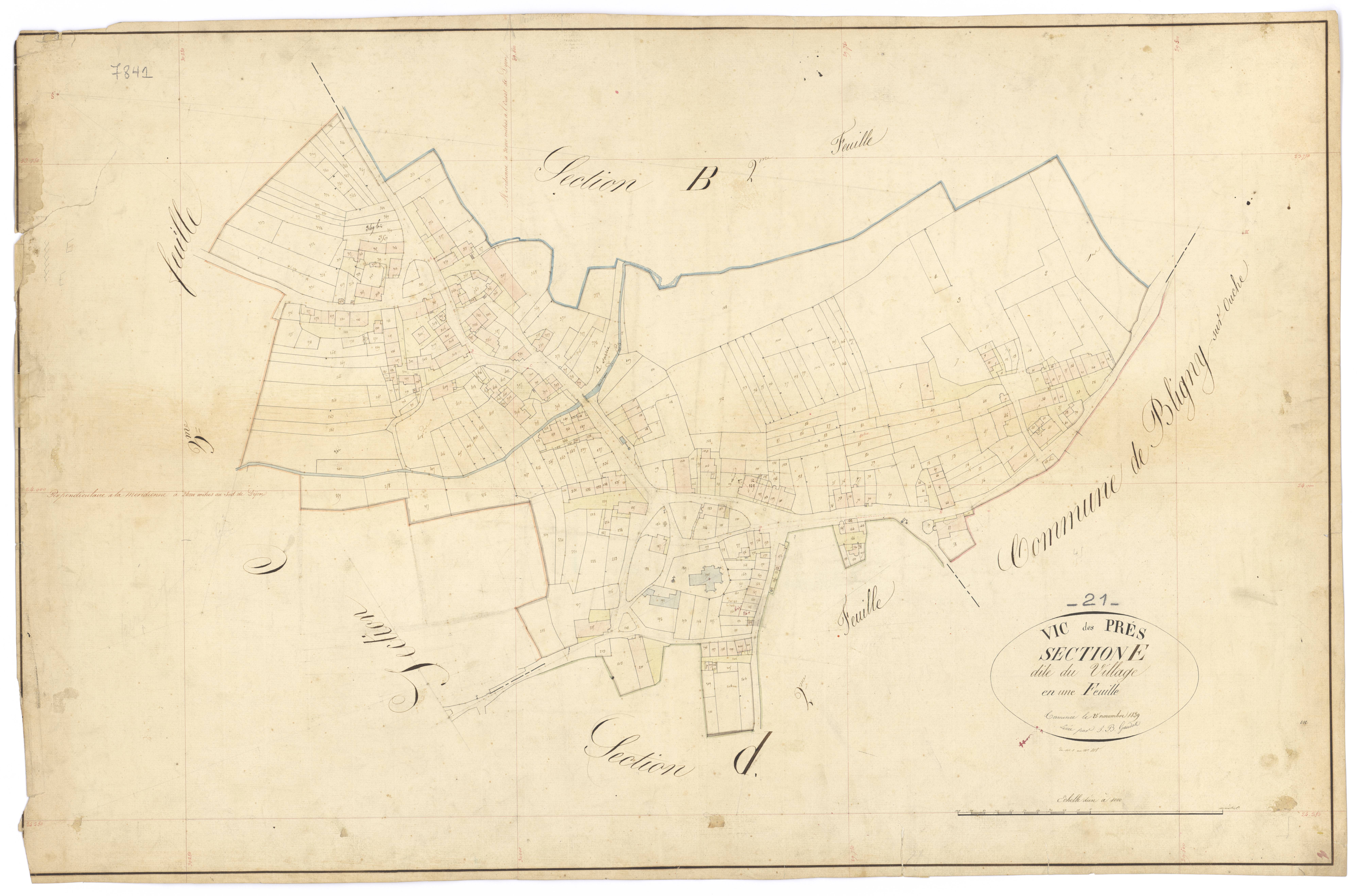 Vic-des-Prés - Section E - 3 P PLAN 678/18