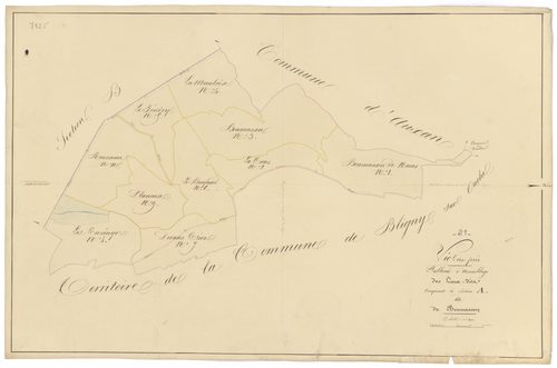 Vic-des-Prés - Section A (tableau d'assemblage) - 3 P PLAN 678/2