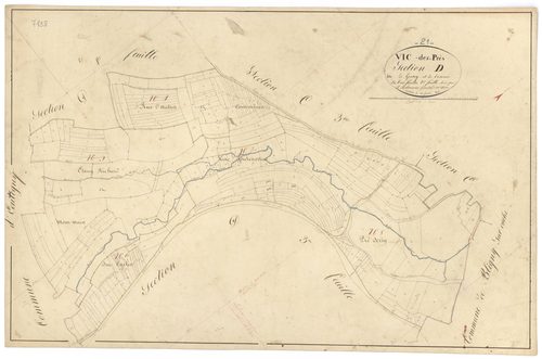 Vic-des-Prés - Section D2 - 3 P PLAN 678/15