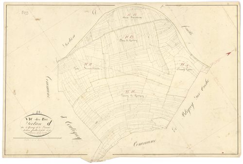 Vic-des-Prés - Section D3 - 3 P PLAN 678/16