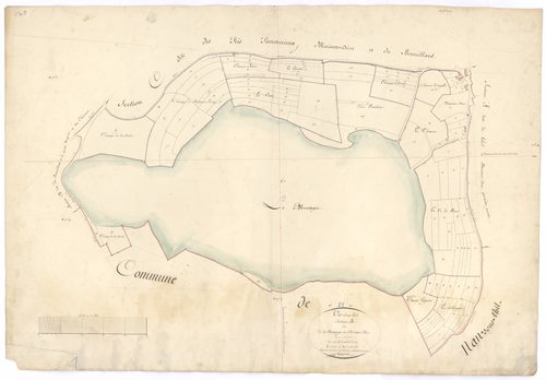 Vic-sous-Thil - Section B - 3 P PLAN 679/4