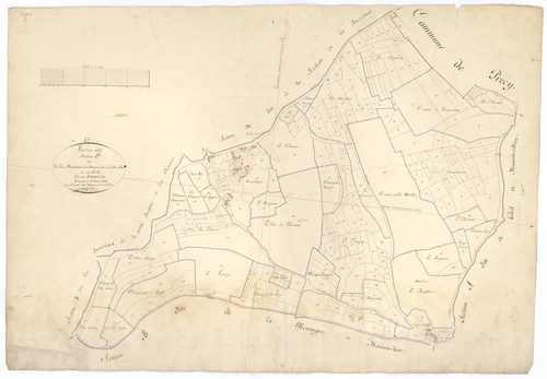 Vic-sous-Thil - Section C - 3 P PLAN 679/5
