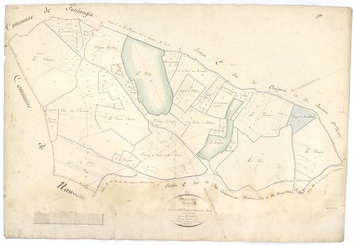 Vic-sous-Thil - Section D - 3 P PLAN 679/6