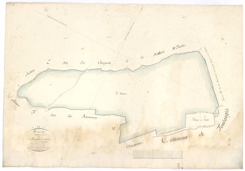Vic-sous-Thil - Section E2 - 3 P PLAN 679/8