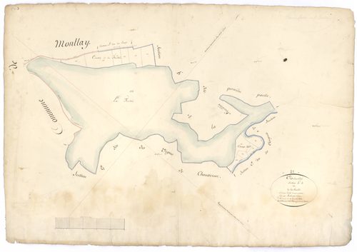 Vic-sous-Thil - Section H2 - 3 P PLAN 679/12