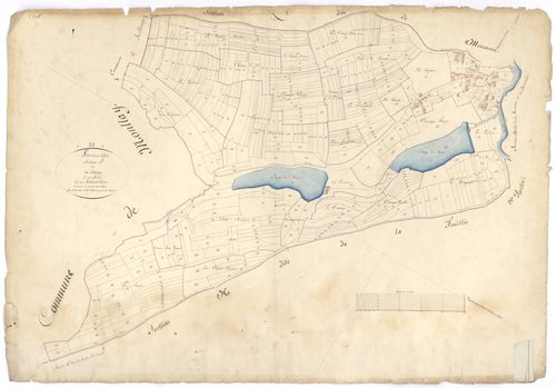 Vic-sous-Thil - Section I - 3 P PLAN 679/13