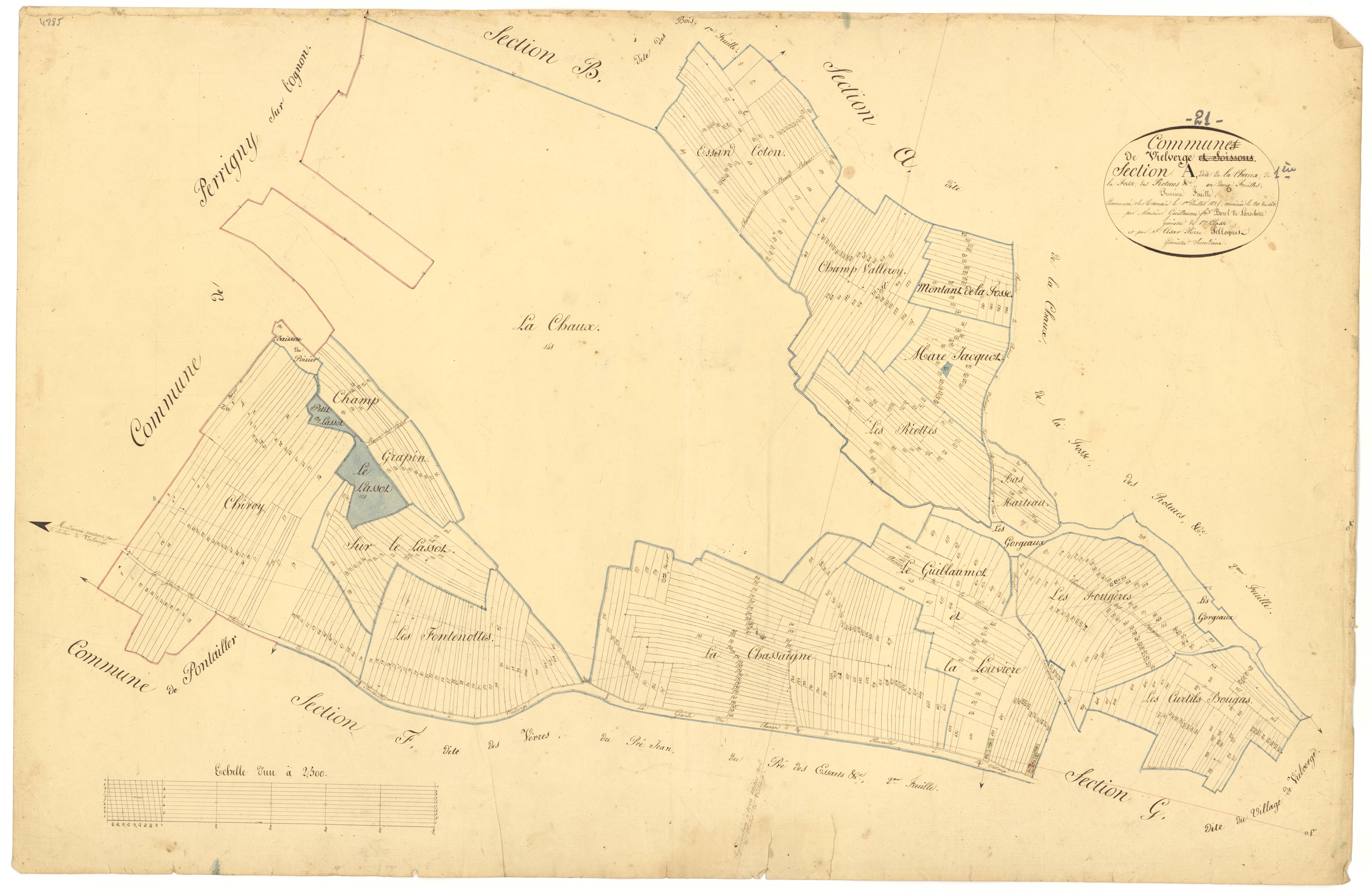Vielverge - Section A1 - 3 P PLAN 680/2