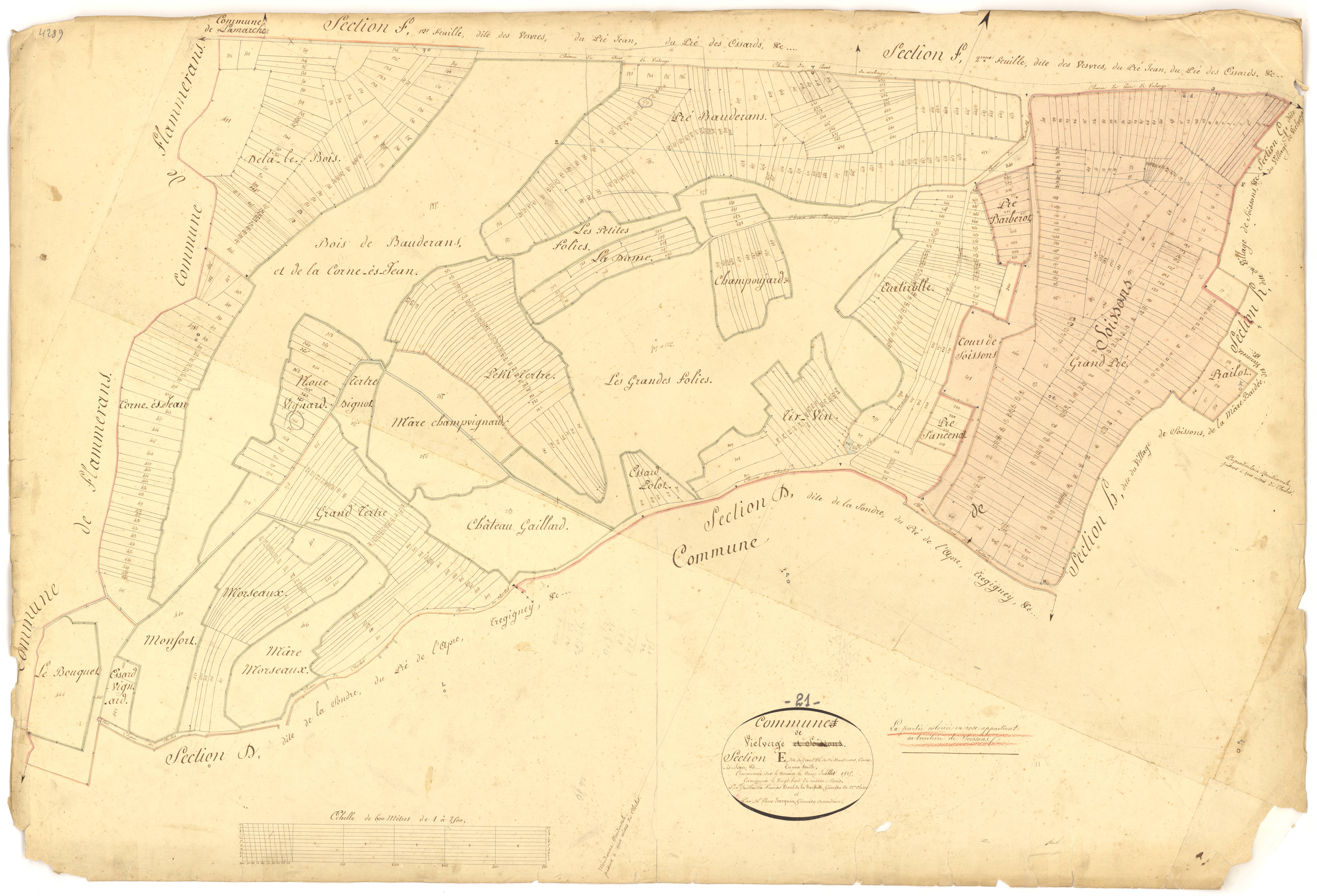 Vielverge - Section E - 3 P PLAN 680/6