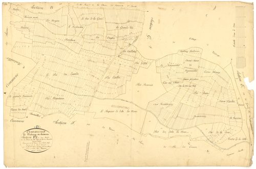 Vielverge - Section F2 - 3 P PLAN 680/8