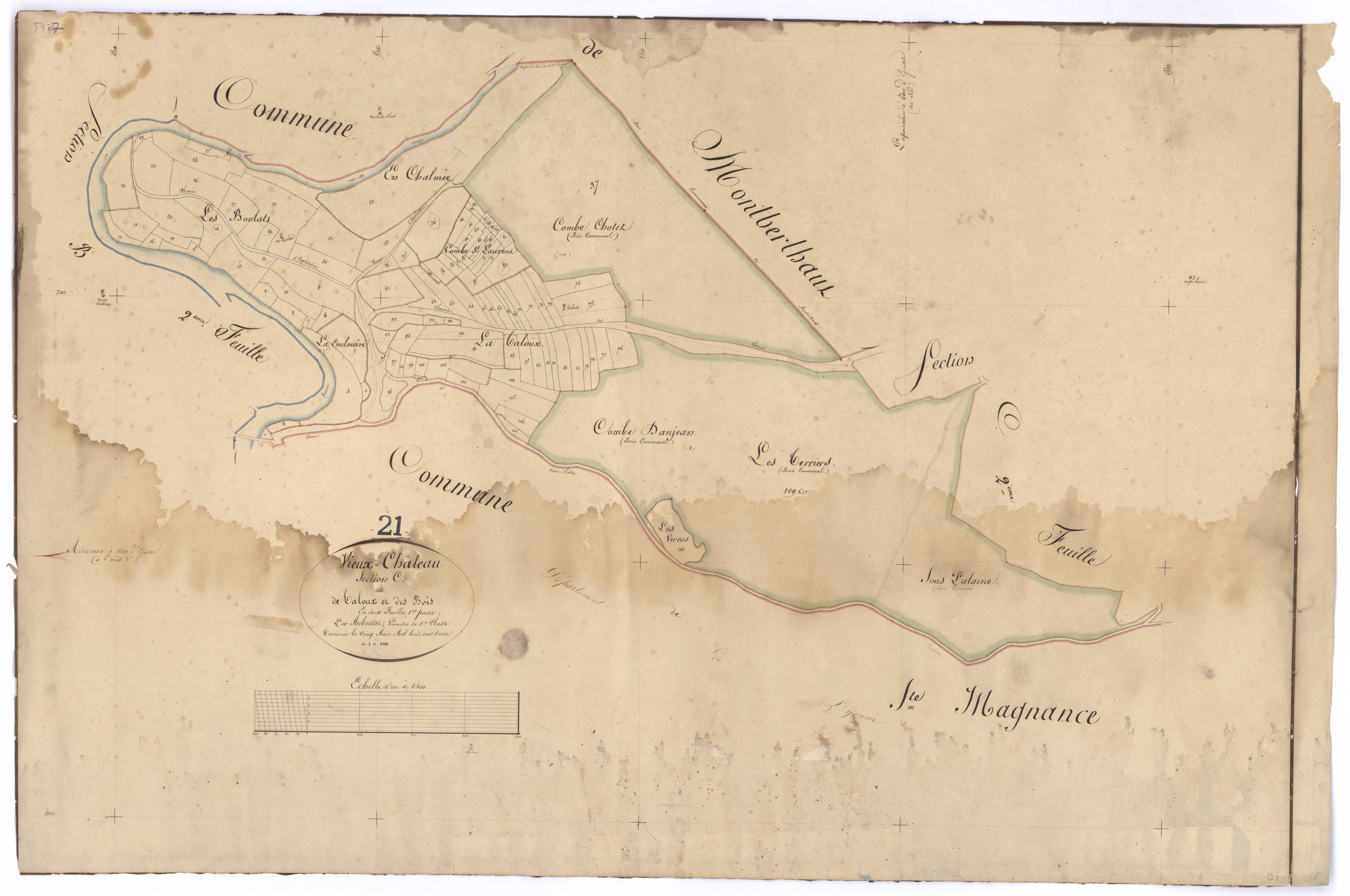 Vieux-Château - Section C1 - 3 P PLAN 681/6
