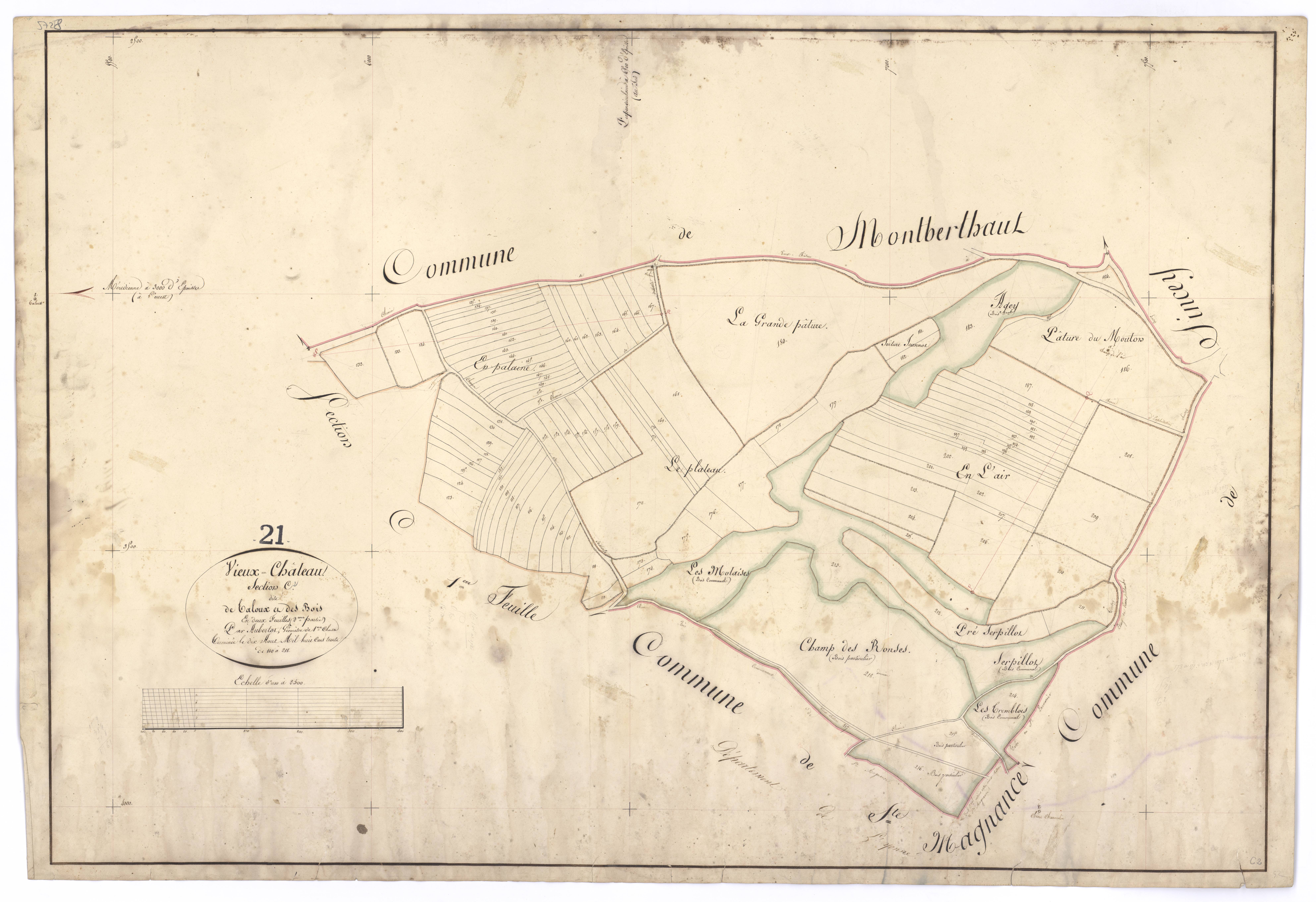 Vieux-Château - Section C2 - 3 P PLAN 681/7