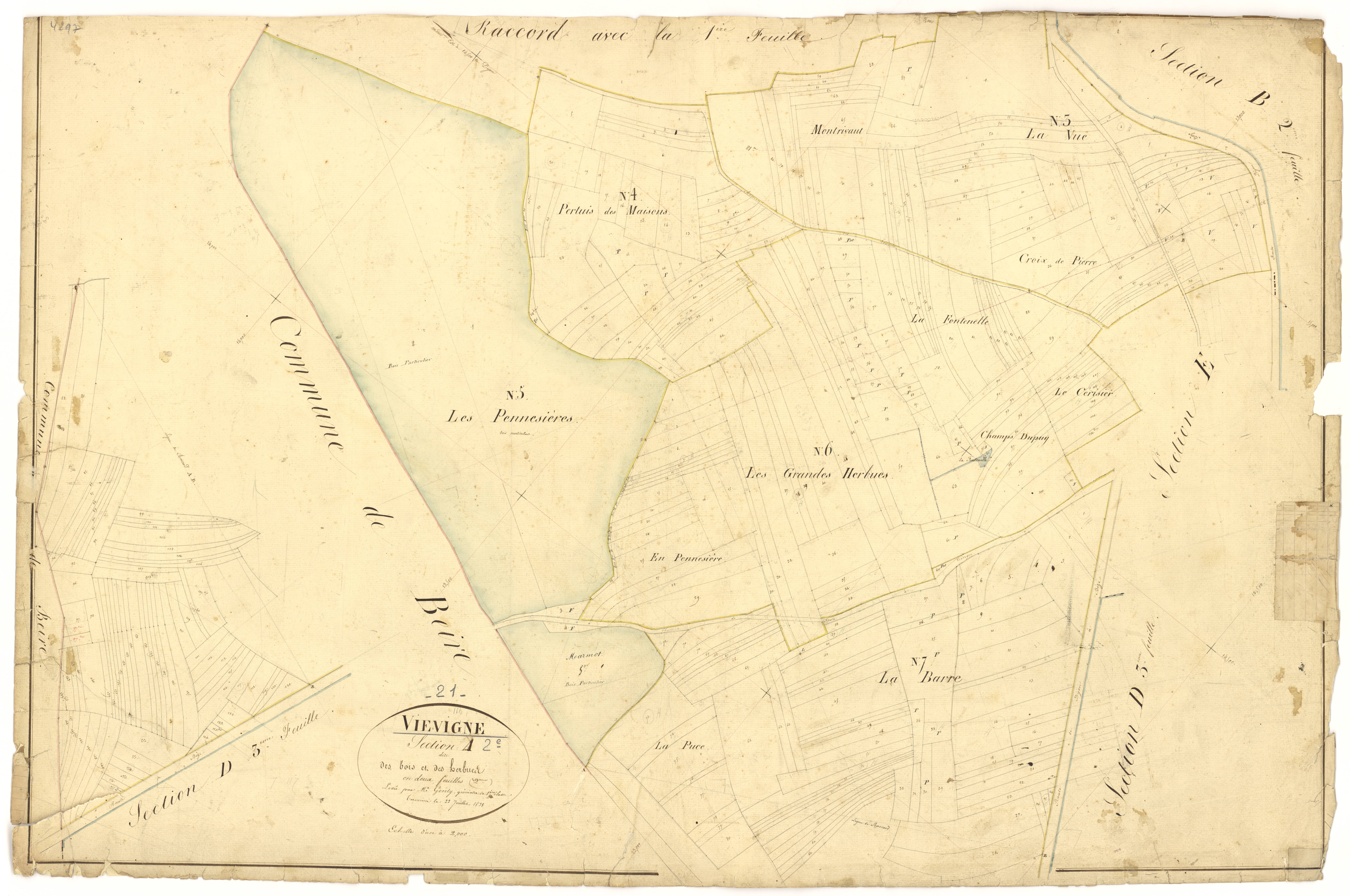 Viévigne - Section A2 - 3 P PLAN 682/4