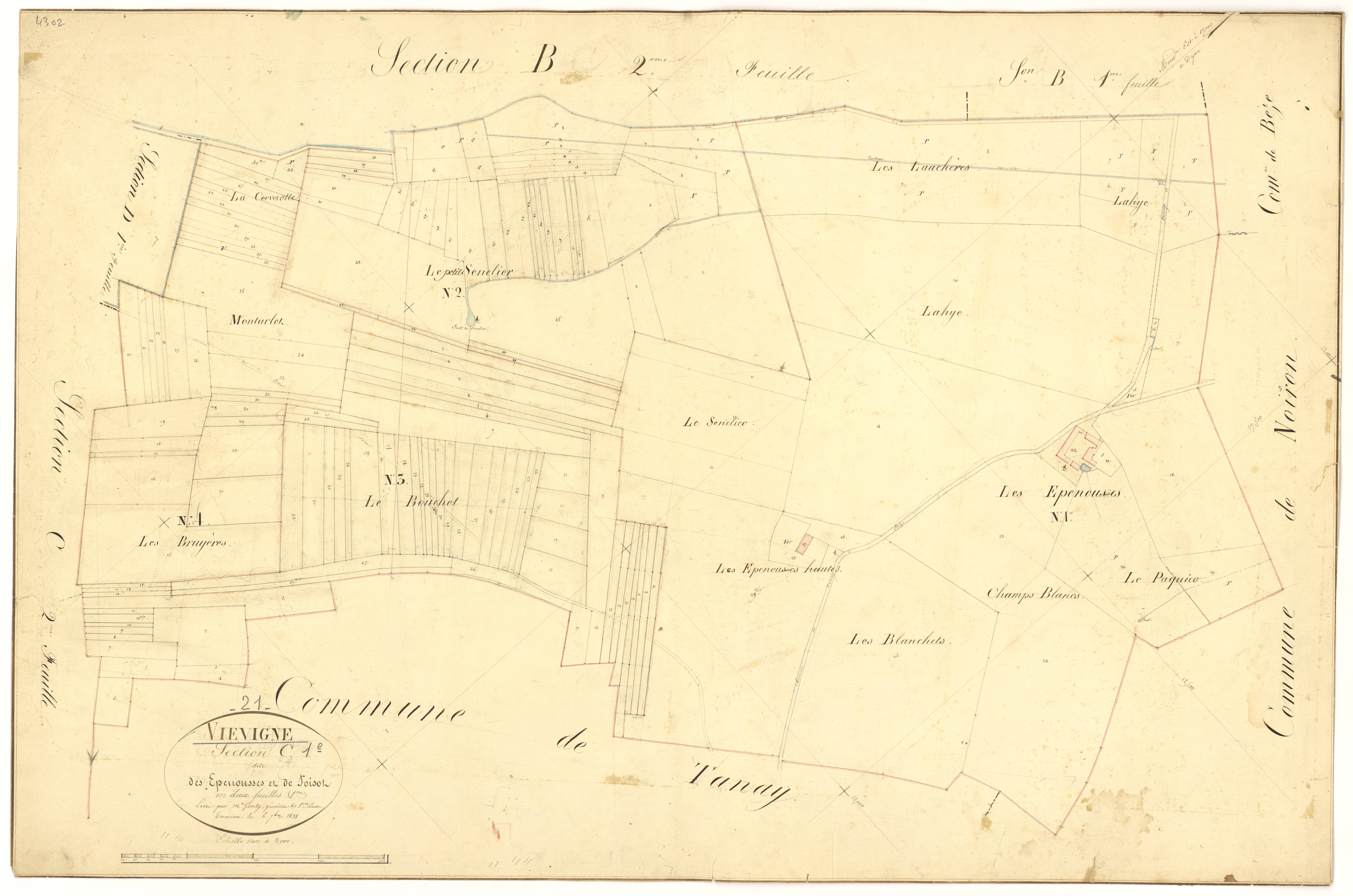 Viévigne - Section C1 - 3 P PLAN 682/9