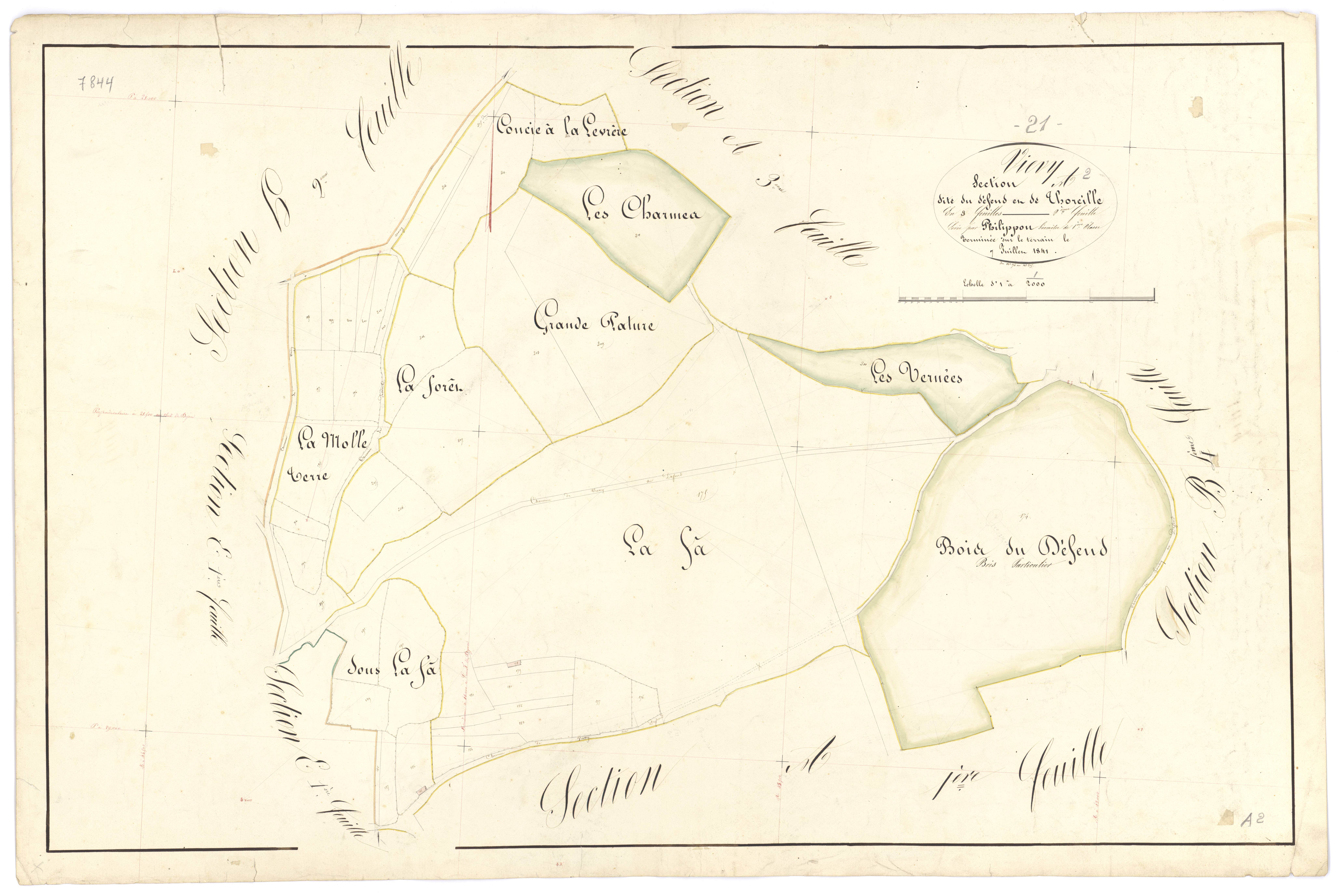 Viévy - Section A2 - 3 P PLAN 683/3