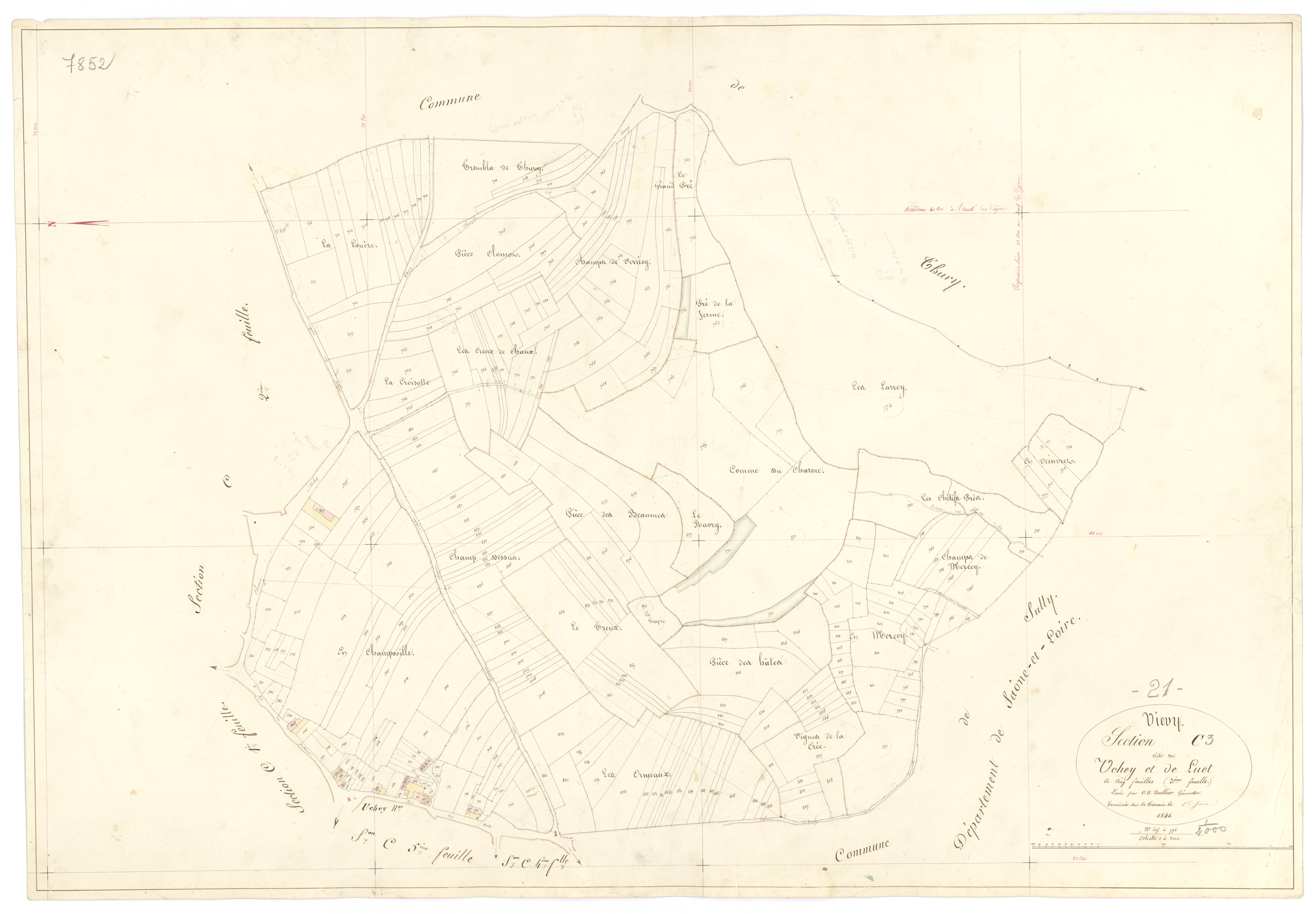 Viévy - Section C3 - 3 P PLAN 683/11