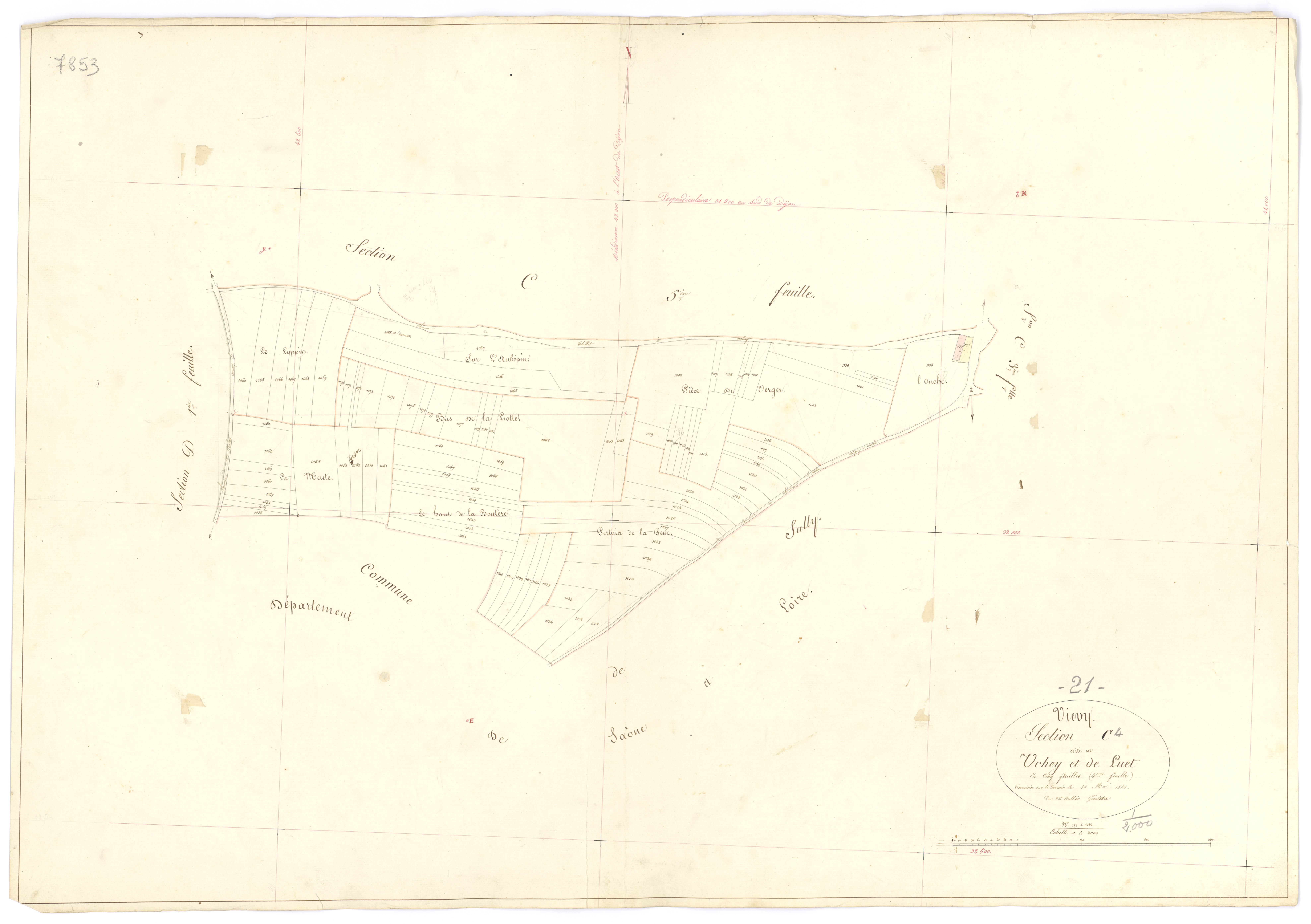 Viévy - Section C4 - 3 P PLAN 683/12