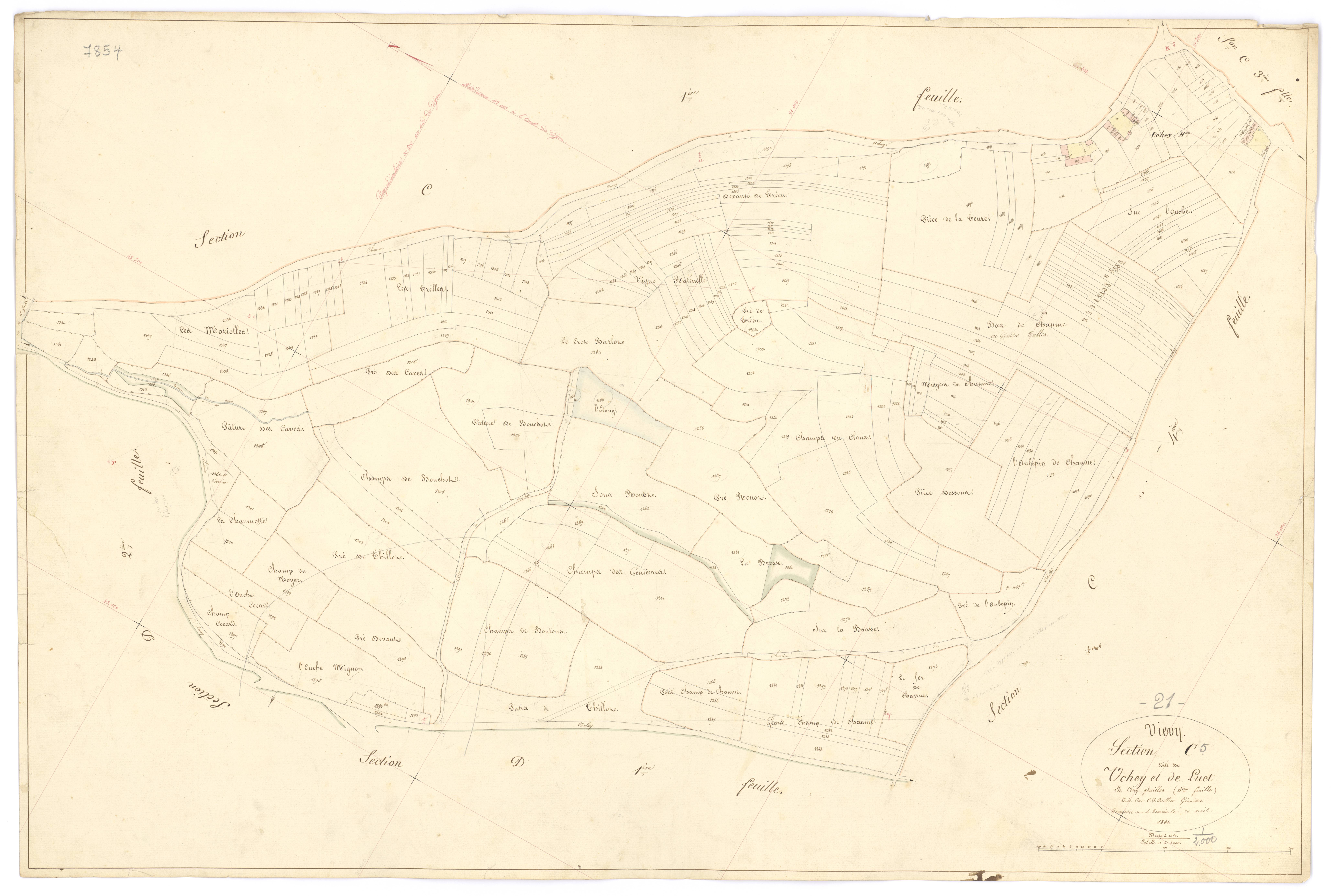 Viévy - Section C5 - 3 P PLAN 683/13