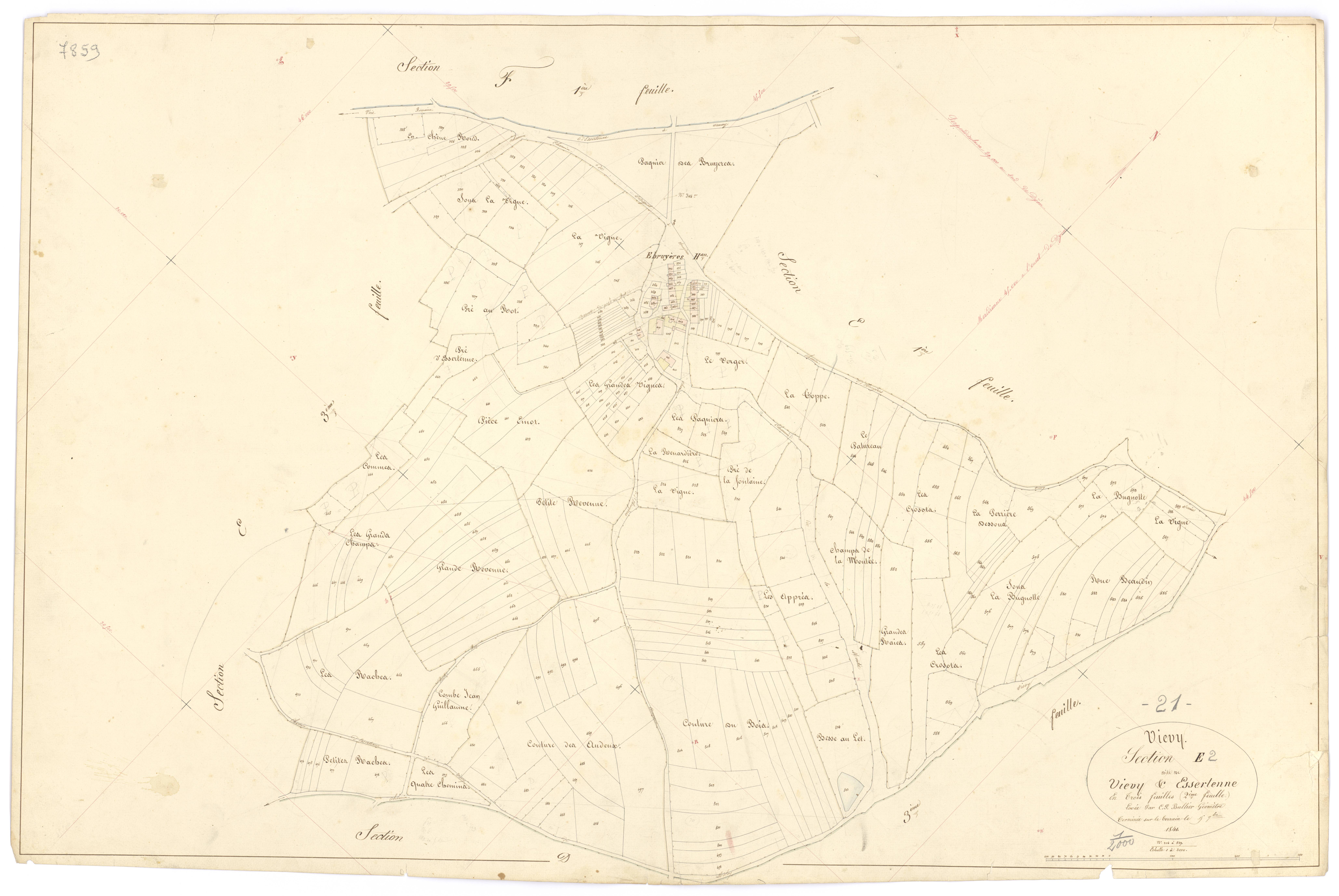Viévy - Section E2 - 3 P PLAN 683/18