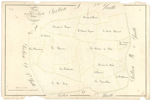 Viévy - Section A1 - 3 P PLAN 683/2