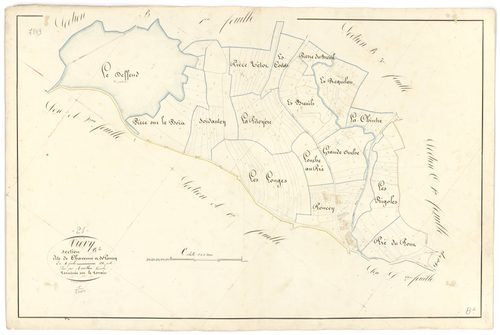 Viévy - Section B4 - 3 P PLAN 683/8