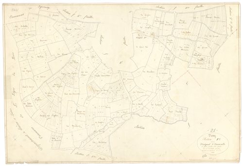 Viévy - Section F2 - 3 P PLAN 683/21