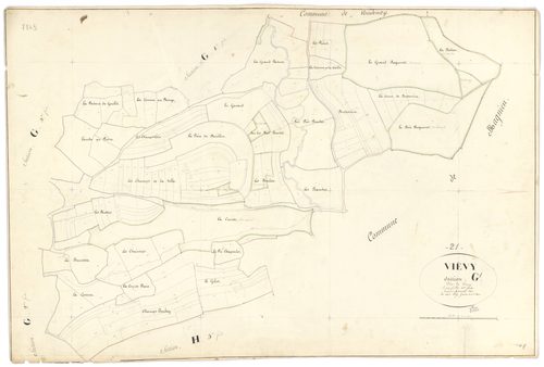 Viévy - Section G1 - 3 P PLAN 683/24