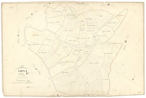 Viévy - Section G2 - 3 P PLAN 683/25