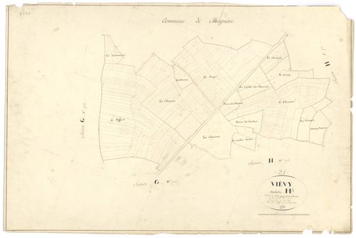 Viévy - Section H3 - 3 P PLAN 683/31
