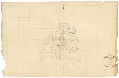 Vignoles - Tableau d'assemblage - 3 P PLAN 684/1