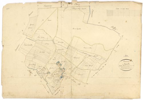 Vignoles - Section A - 3 P PLAN 684/2