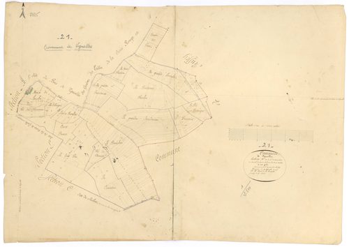 Vignoles - Section B - 3 P PLAN 684/3