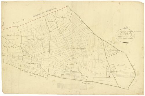 Villaines-en-Duesmois - Section A1 - 3 P PLAN 685/2