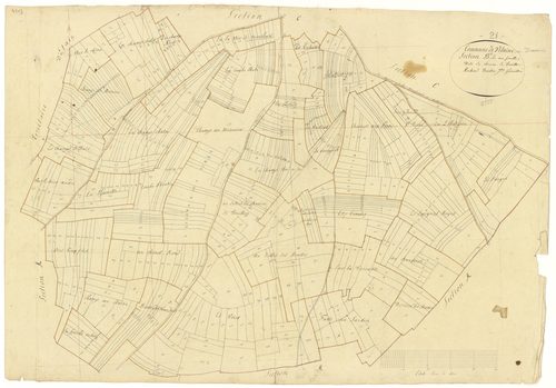 Villaines-en-Duesmois - Section B - 3 P PLAN 685/4