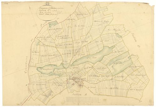 Villaines-en-Duesmois - Section C - 3 P PLAN 685/5