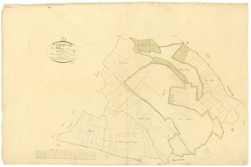 Villaines-en-Duesmois - Section E1 - 3 P PLAN 685/8
