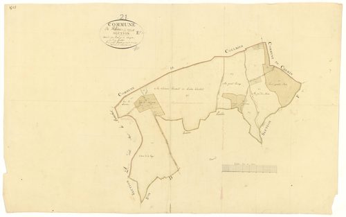 Villaines-en-Duesmois - Section E2 - 3 P PLAN 685/9