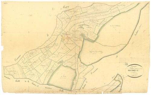 Villaines-en-Duesmois - Section G - 3 P PLAN 685/13
