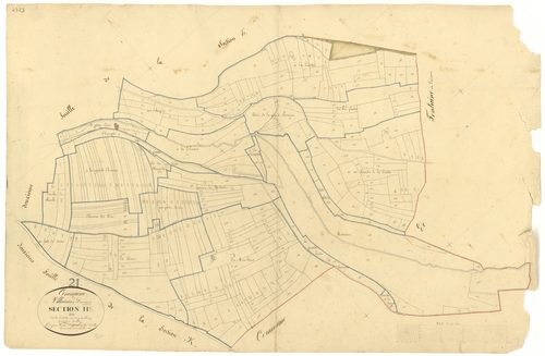 Villaines-en-Duesmois - Section H1 - 3 P PLAN 685/14