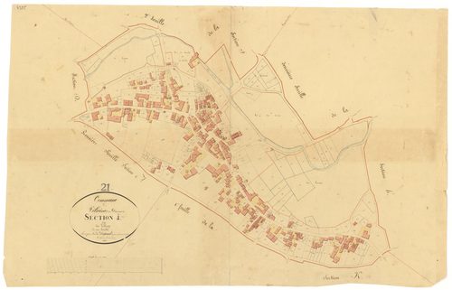 Villaines-en-Duesmois - Section I - 3 P PLAN 685/16