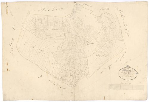 Villaines-les-Prévôtes - Section B2 - 3 P PLAN 686/5