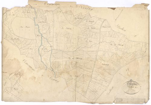 Villaines-les-Prévôtes - Section E - 3 P PLAN 686/9