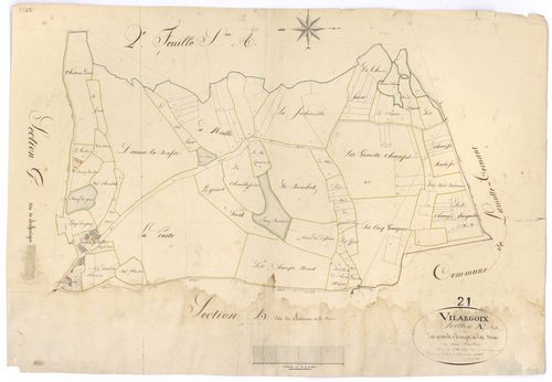 Villargoix - Section A1 - 3 P PLAN 687/2