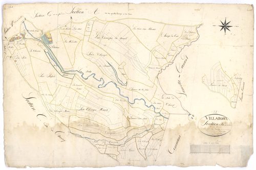Villargoix - Section B - 3 P PLAN 687/4