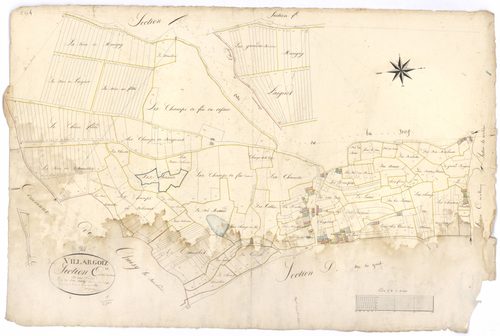 Villargoix - Section E - 3 P PLAN 687/7