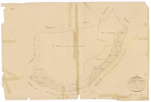 Villars-Fontaine - Section A - 3 P PLAN 689/2