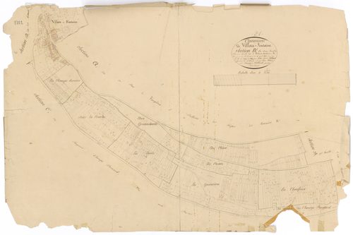 Villars-Fontaine - Section B1 - 3 P PLAN 689/3